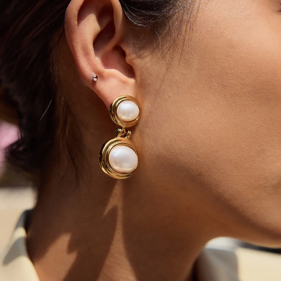 [VA]Winnie Freshwater Pearl Earrings