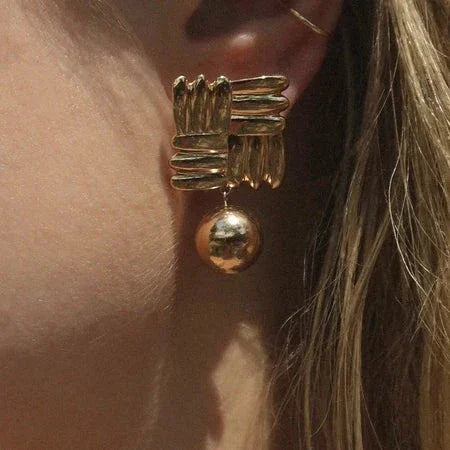 [VA]Alba Gold Earrings