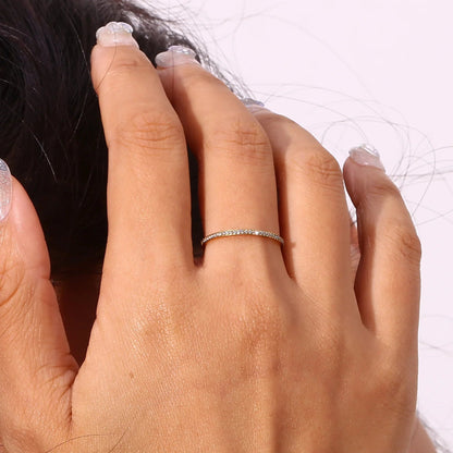[VA]Zarra Paved Gold Ring