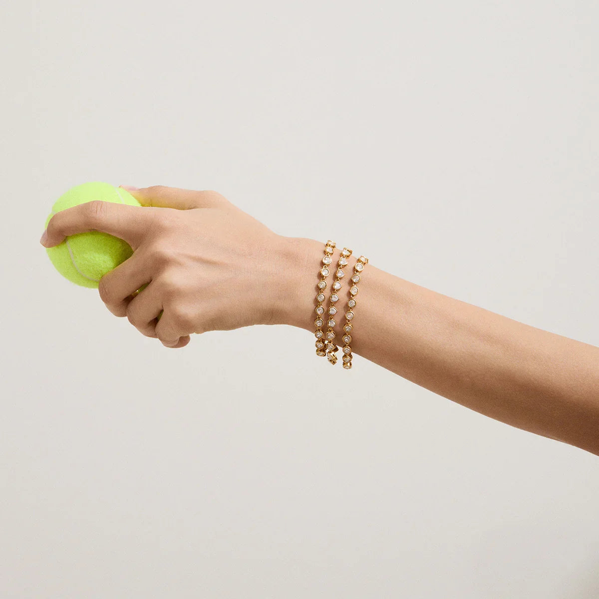 [VA]Romani Herzförmiges Tennisarmband