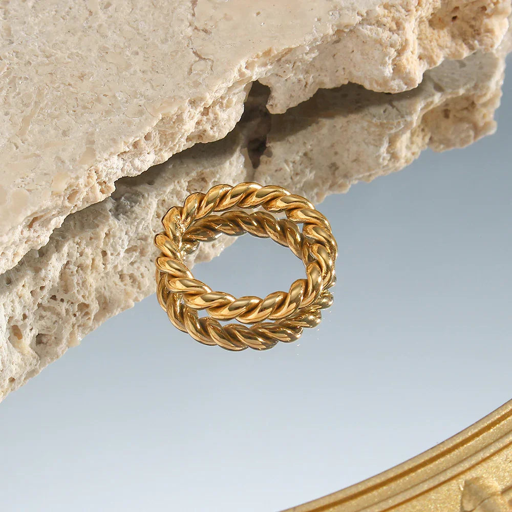 [VA]Melody Gold Twist Ring
