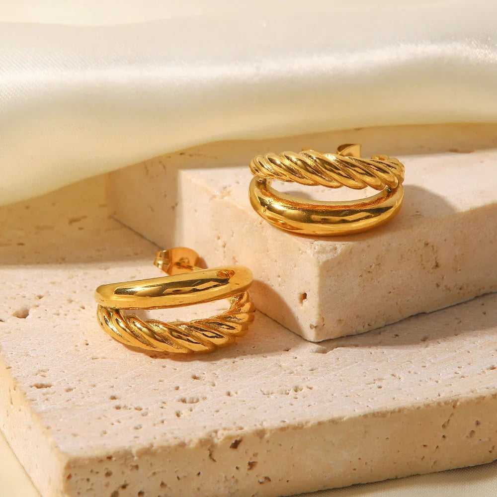 [VA]Cecilia Layered Earrings