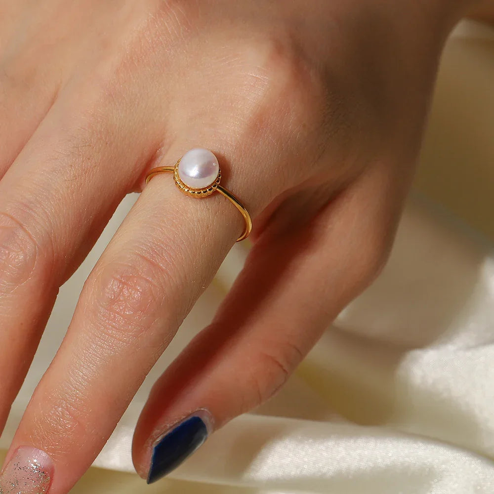 [VA]Solis Goldperlenring