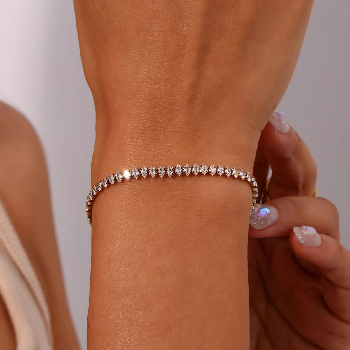 [VA]Wisteria Diamant-Tennisarmband