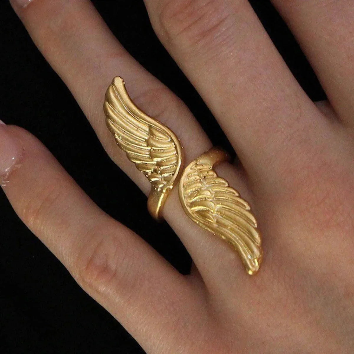 [VA]Sparrow Gold Wing Ring
