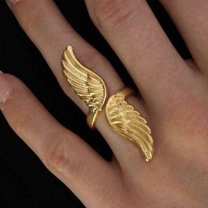 [VA]Sparrow Gold Wing Ring