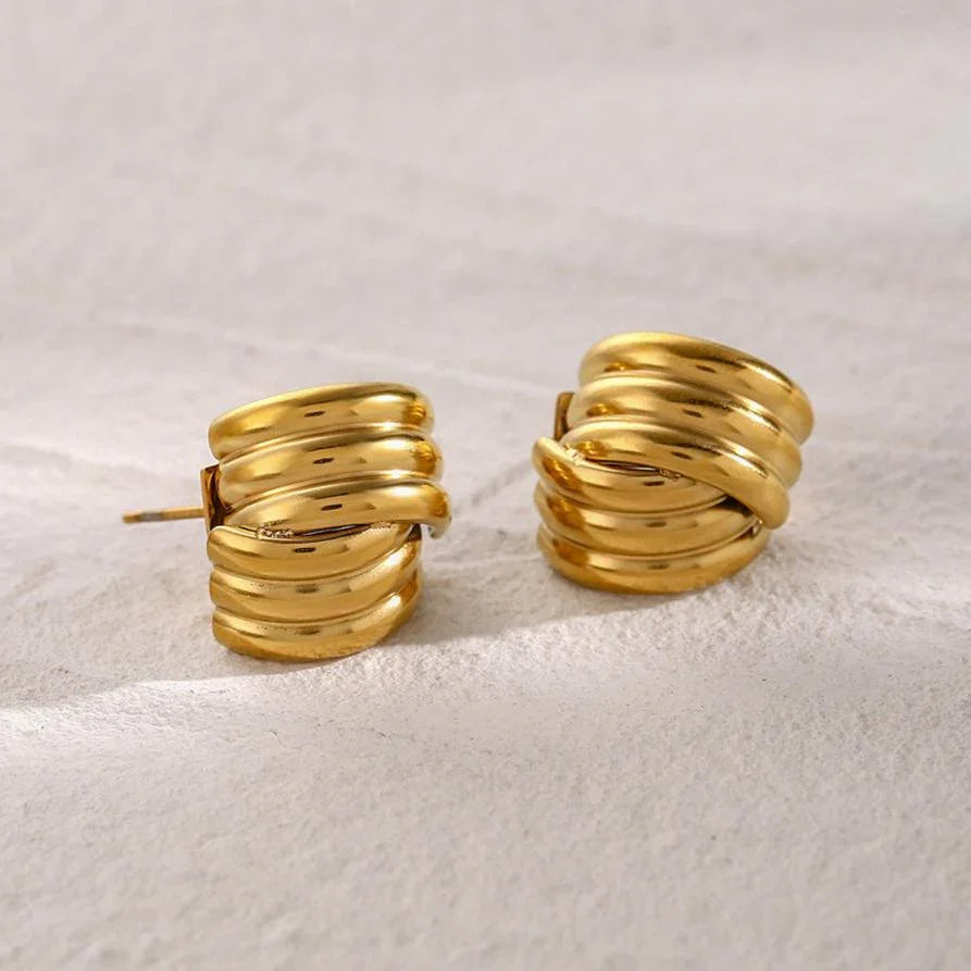 [VA]Avalon Gold Earrings