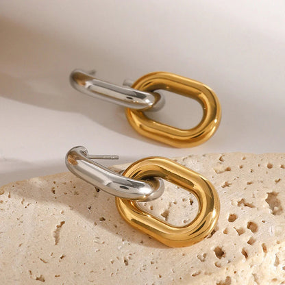 [VA]Taylor Two Tone Double Hoops