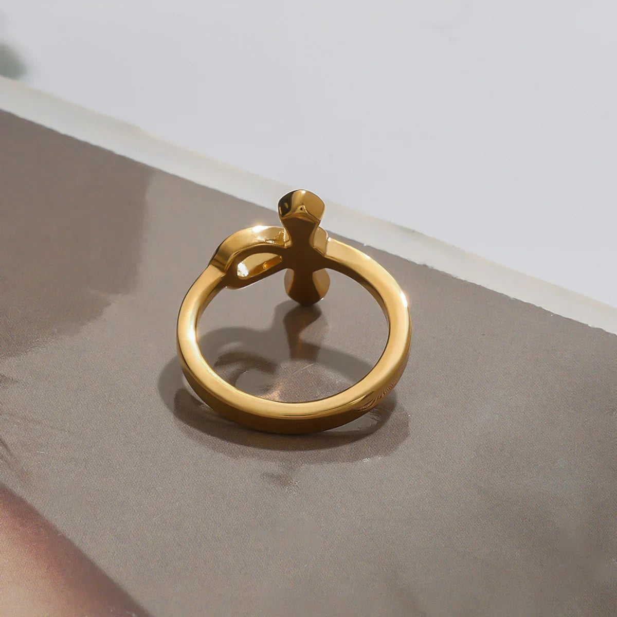 [VA]Joy Diamond Knot Gold Ring