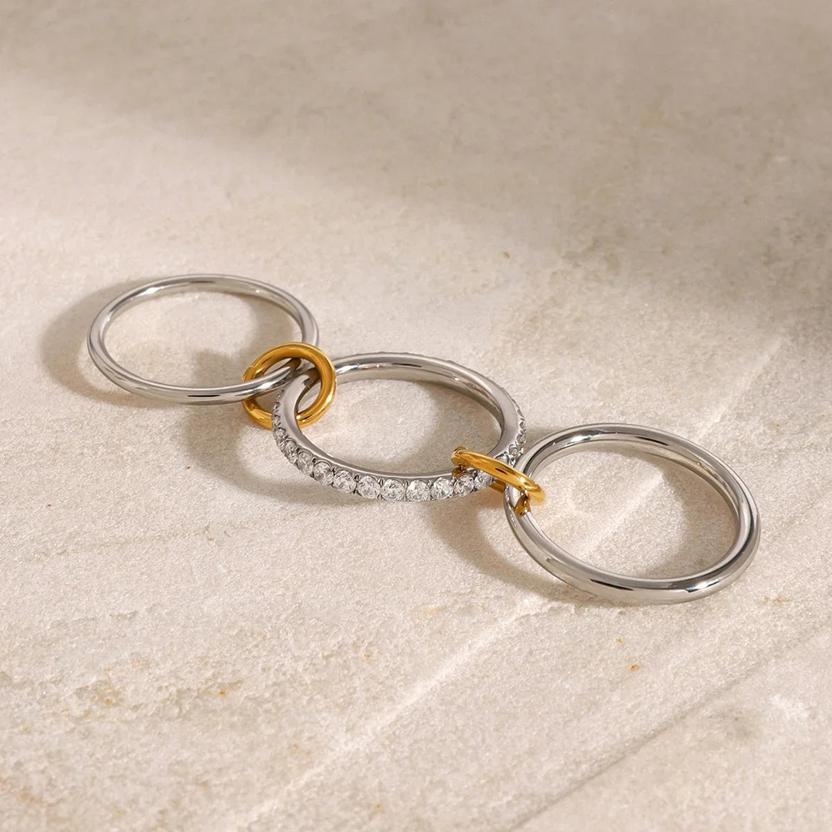 [VA]デザイア・スタックド・ダイヤモンド・リング