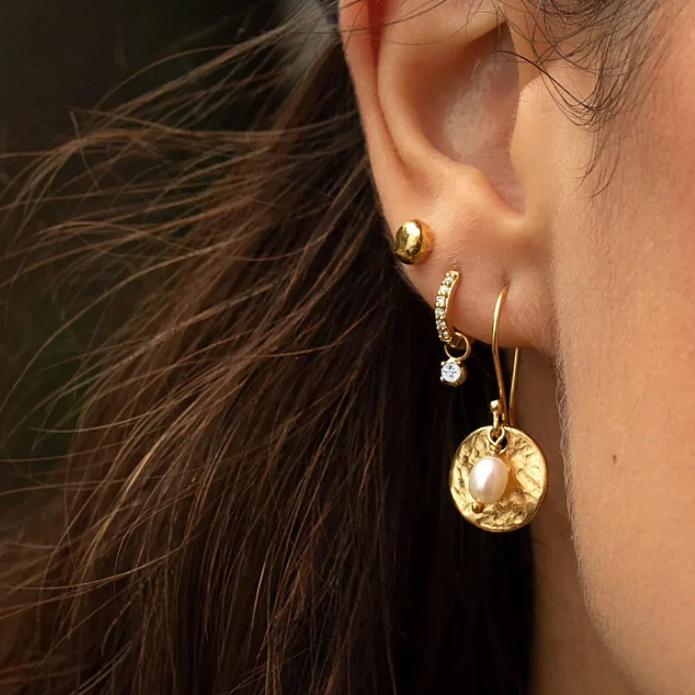 [VA]Blake Reversible Diamond Hoops