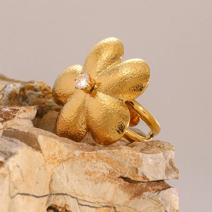 [VA]Flora Gold Petal Ring