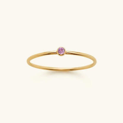 [VA]Amelia Birthstone Stacker Ring