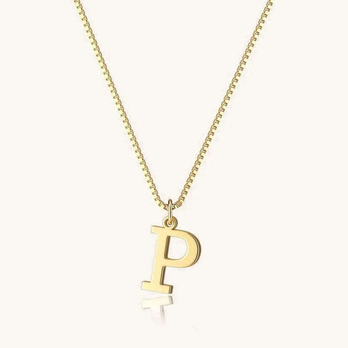 [VA]Therese Initialen-Halskette in Gold