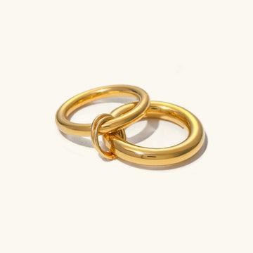 [VA]Dune Gold-Stapelring
