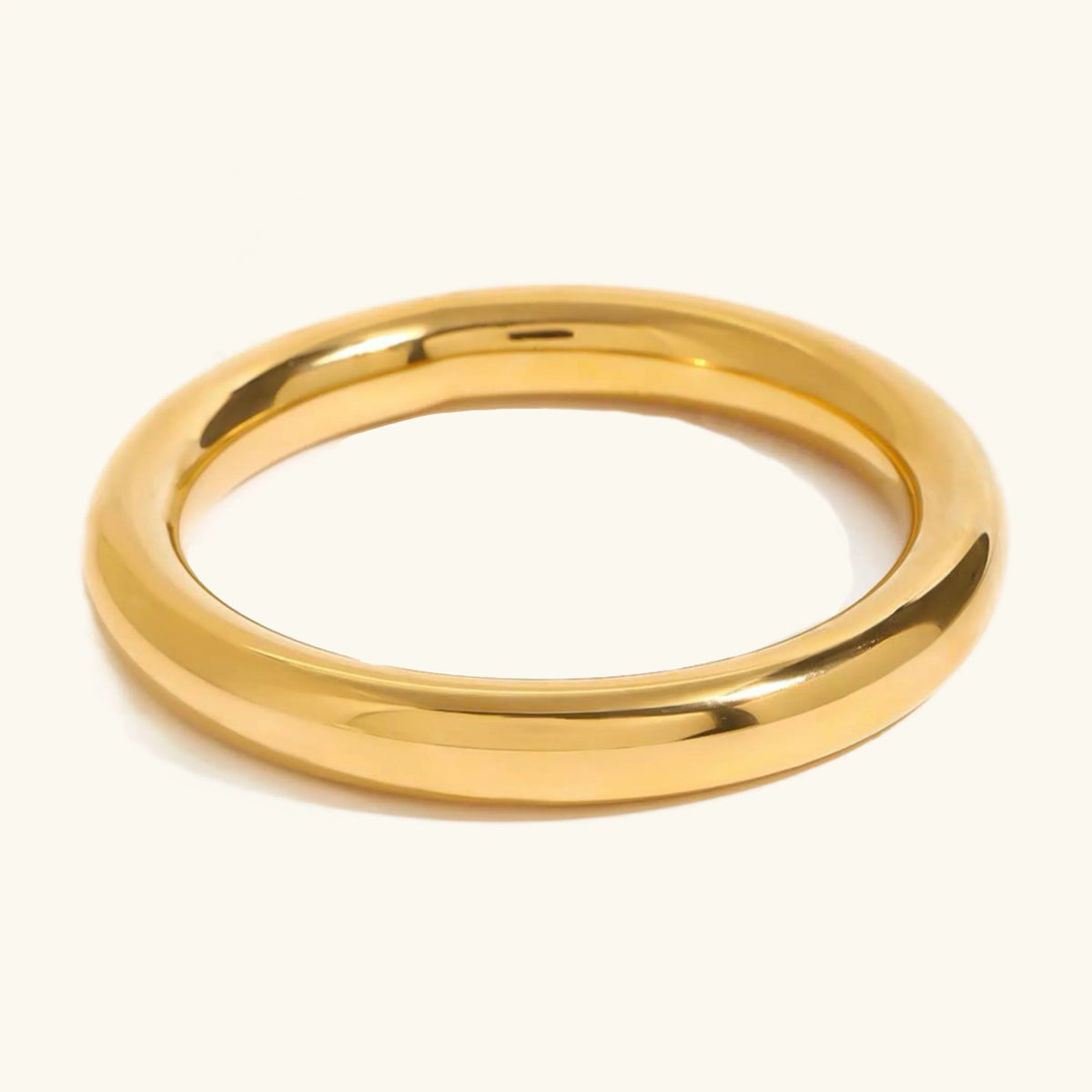 [VA]Lina Smooth Gold Bangle