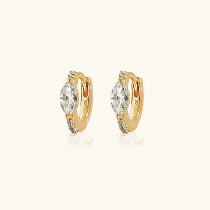 [VA]Mariah Mini Diamond Hoops