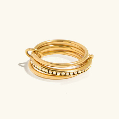 [VA]Divine Diamond Ring Stack