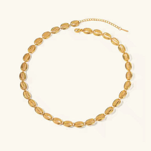 [VA]Pacifica Gold Seashell Necklace