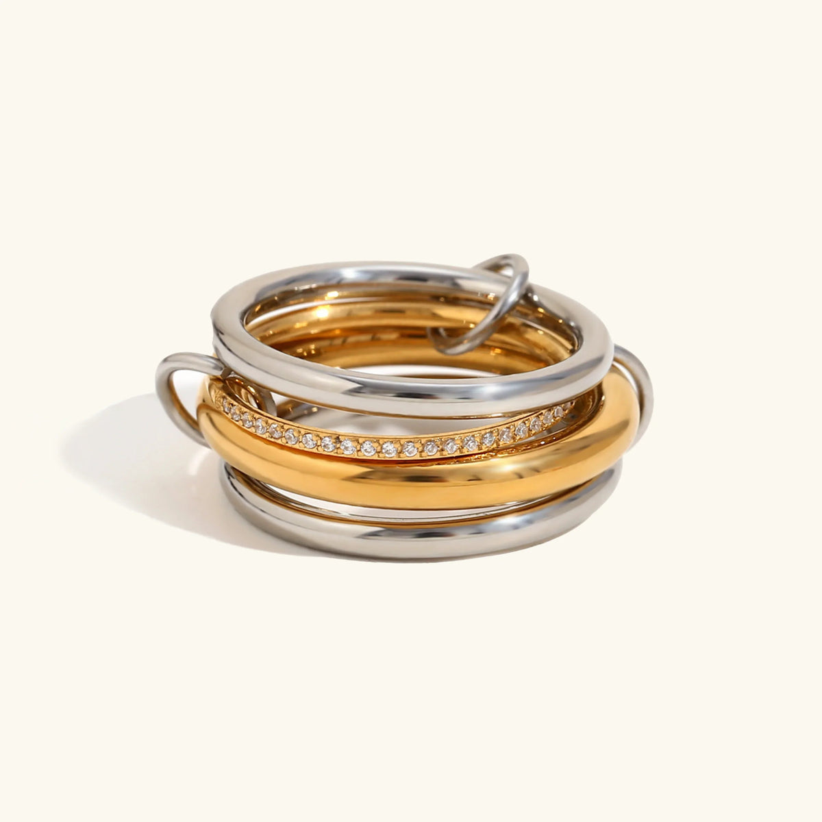 [VA]Stella Diamond Ring Stack