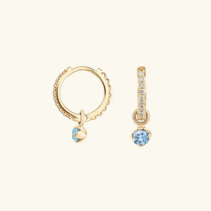 [VA]Blake Reversible Diamond Hoops