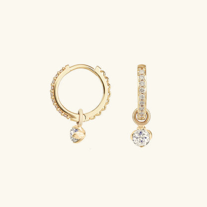 [VA]Blake Reversible Diamond Hoops
