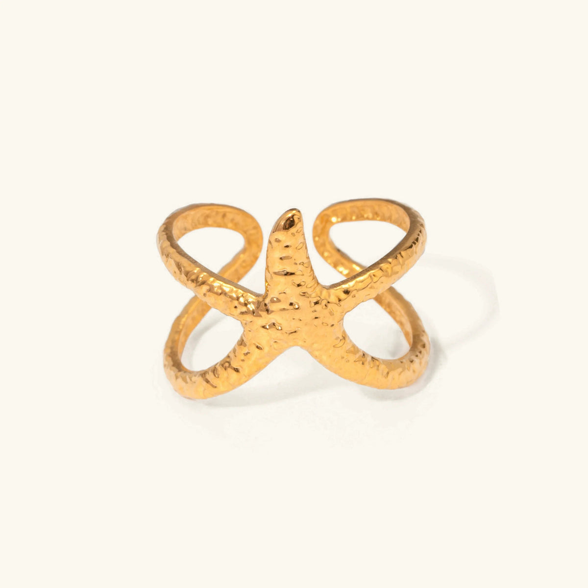 [VA]Aurelie Seestern-Ring mit Goldstern