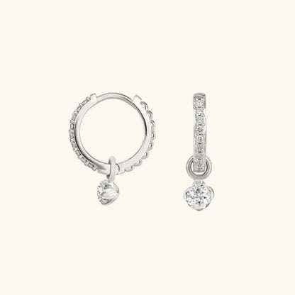 [VA]Blake Reversible Diamond Hoops