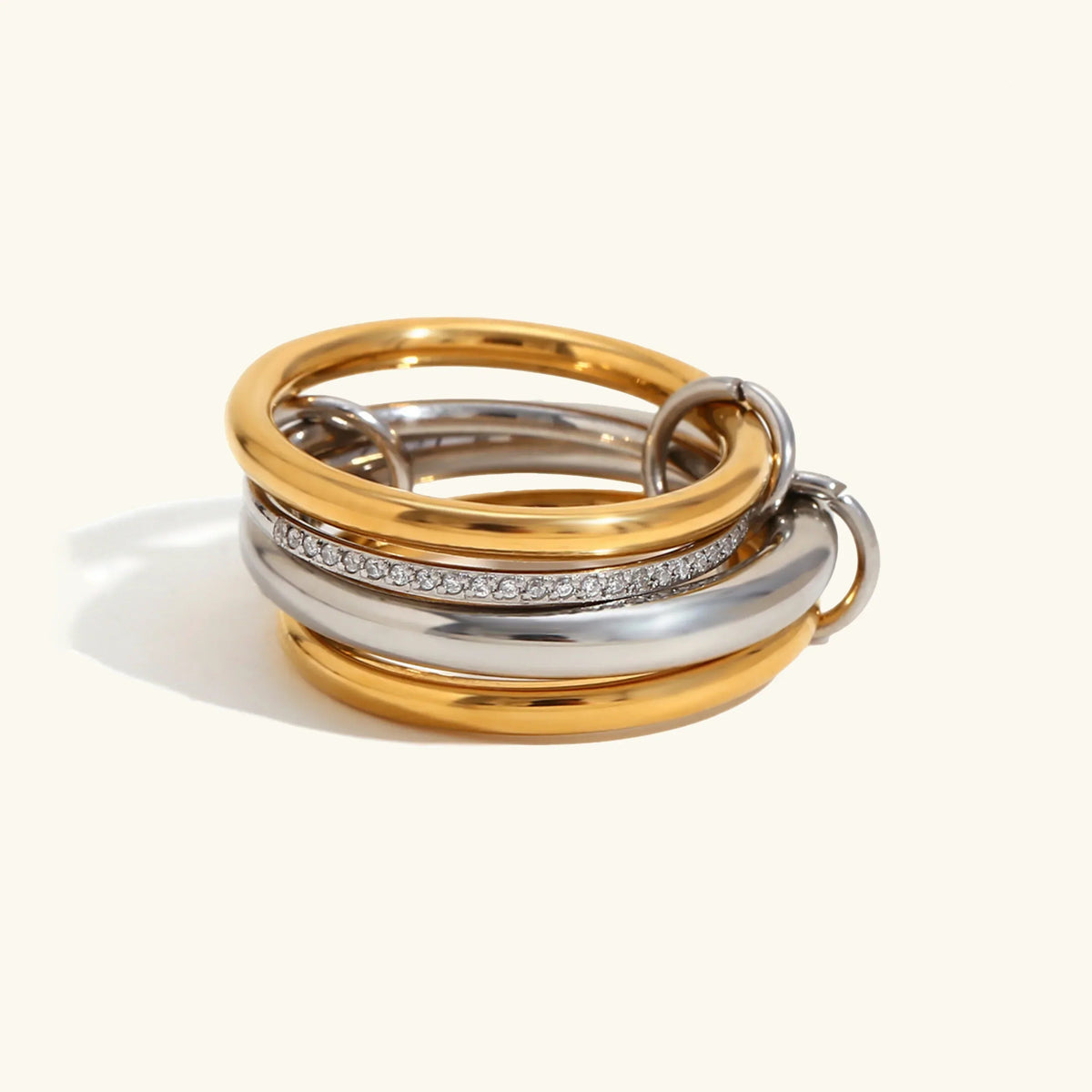 [VA]Aeliana Diamond Ring Stack