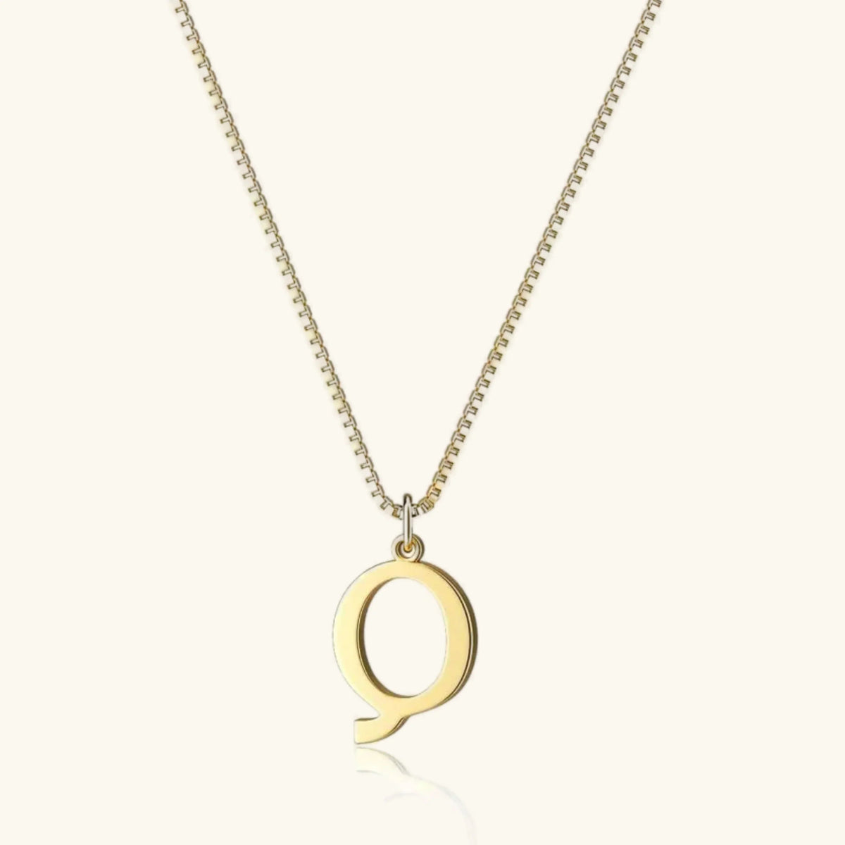 [VA]Therese Initialen-Halskette in Gold