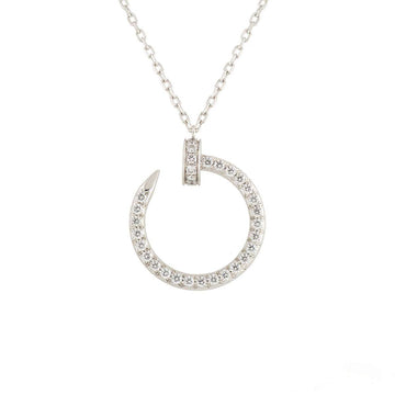 [VA]JUSTE HALSKETTE SILBER DIAMANTEN