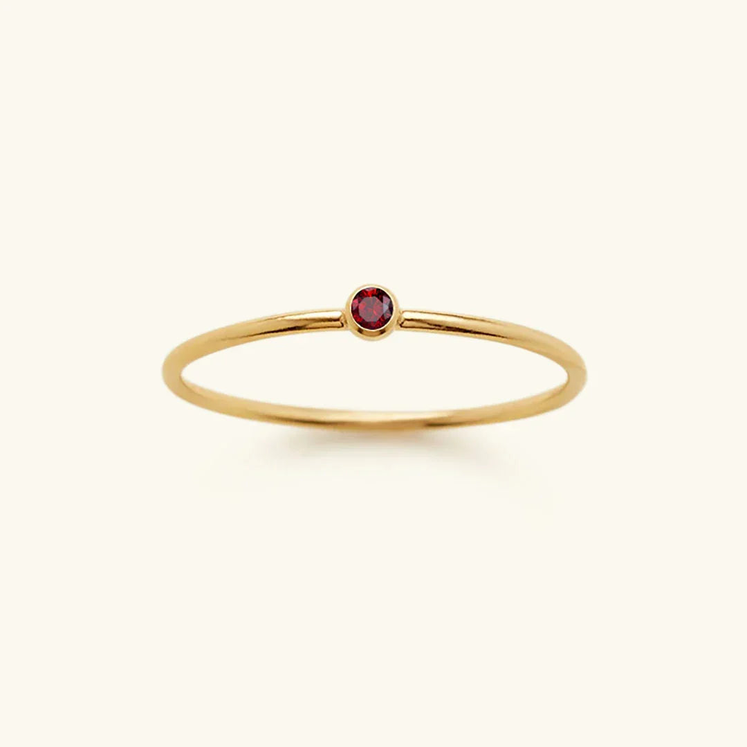 [VA]Amelia Birthstone Stacker Ring