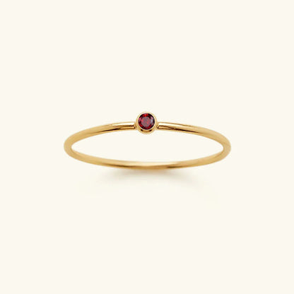 [VA]Amelia Birthstone Stacker Ring