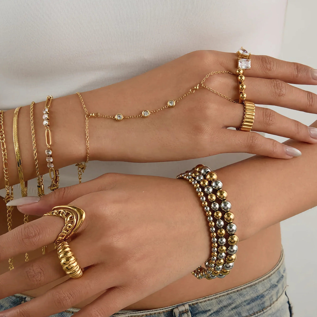 [VA]Leona Diamant-Handkette