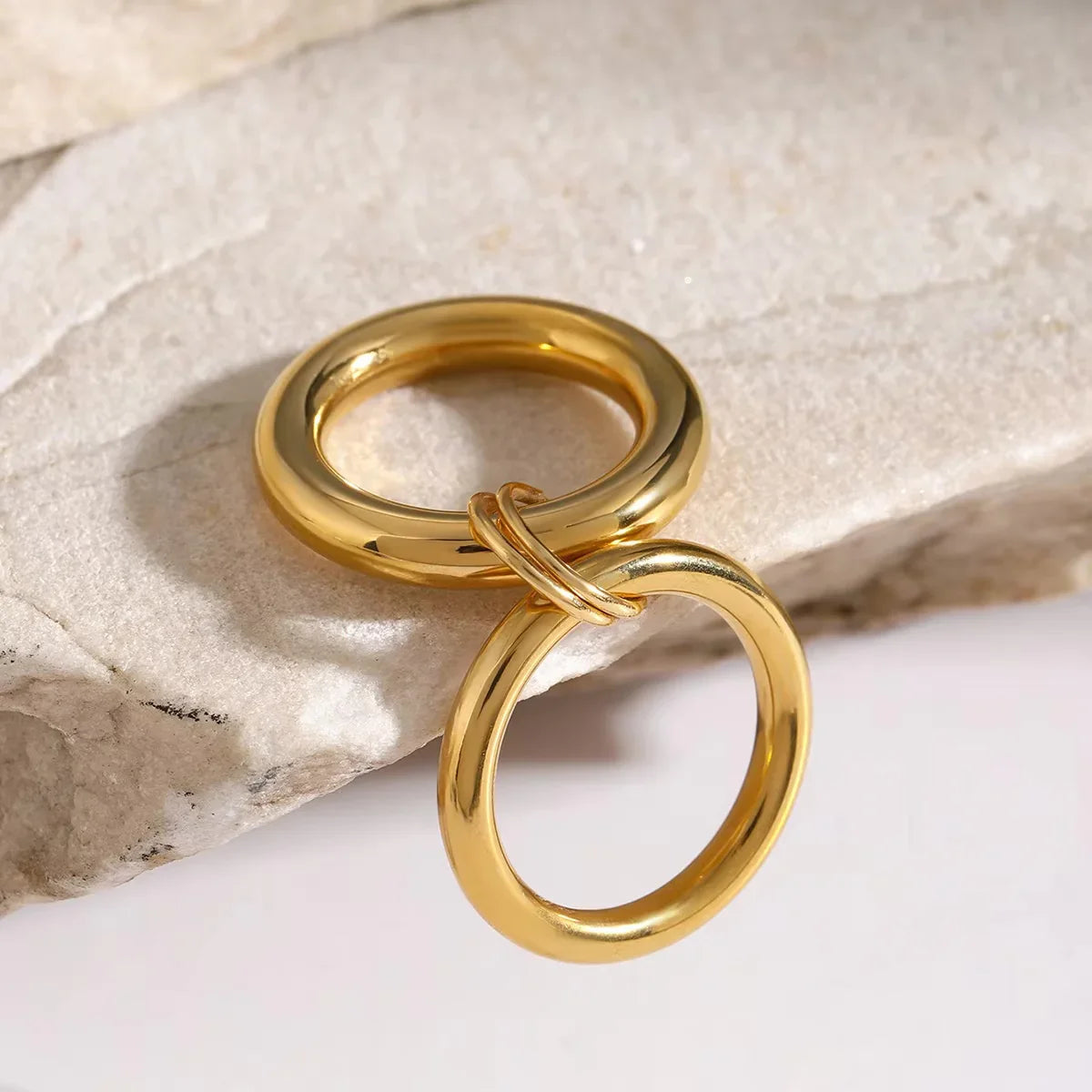 [VA]Dune Gold-Stapelring