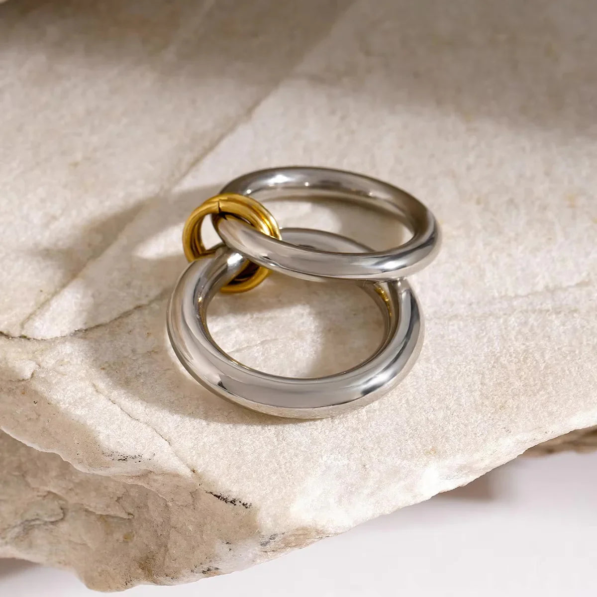 [VA]Dune Gold-Stapelring
