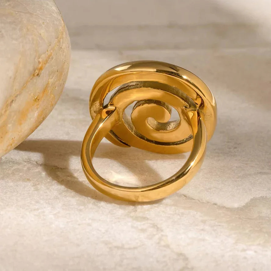 [VA]Christy Spiralring Gold
