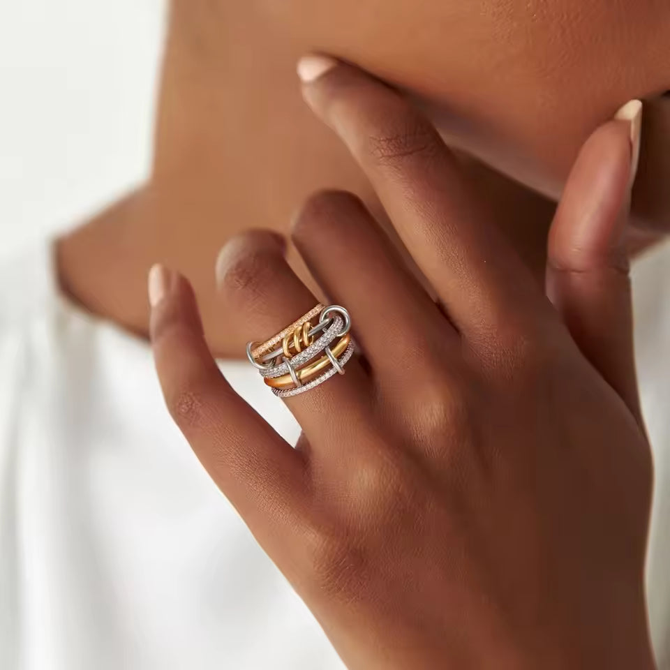 [VA]Collina Diamant-Stapelring