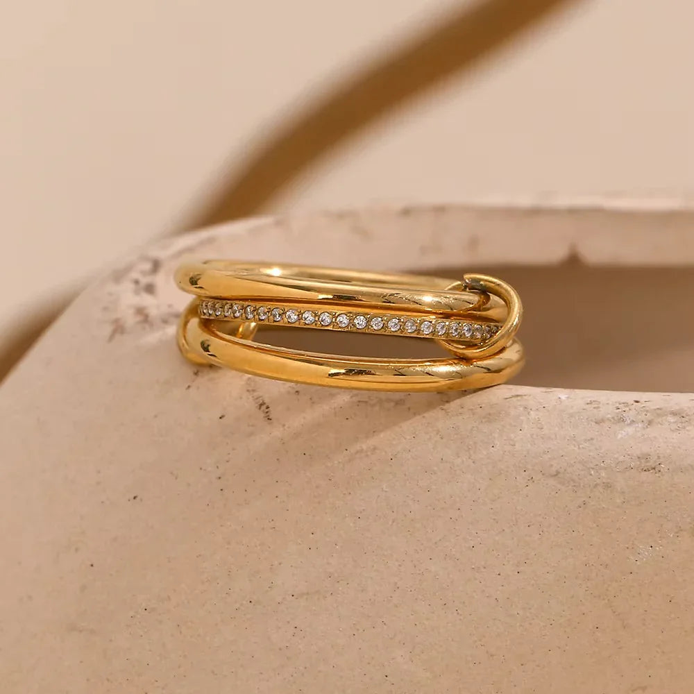 [VA]Dara Diamond Ring Stack