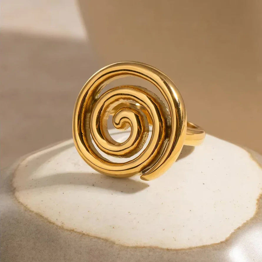 [VA]Christy Spiralring Gold