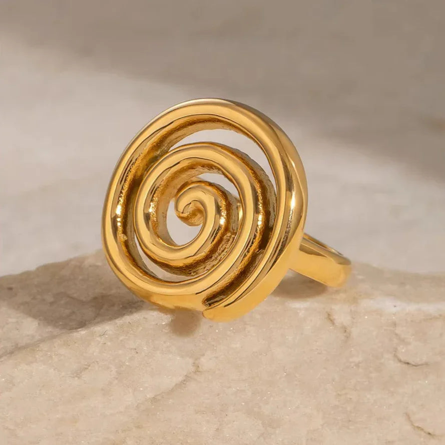 [VA]Christy Spiralring Gold
