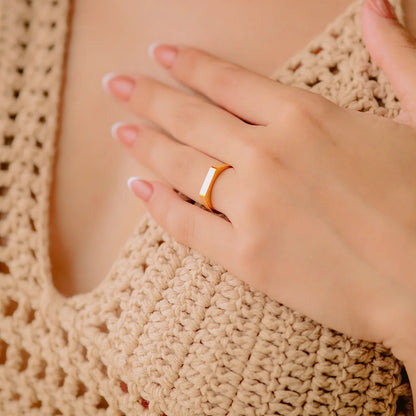 [VA]Sasha Geometric Gold Ring