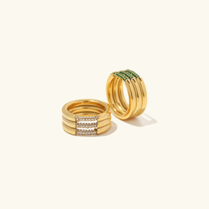 [VA]Serenity Diamond Gold Ring
