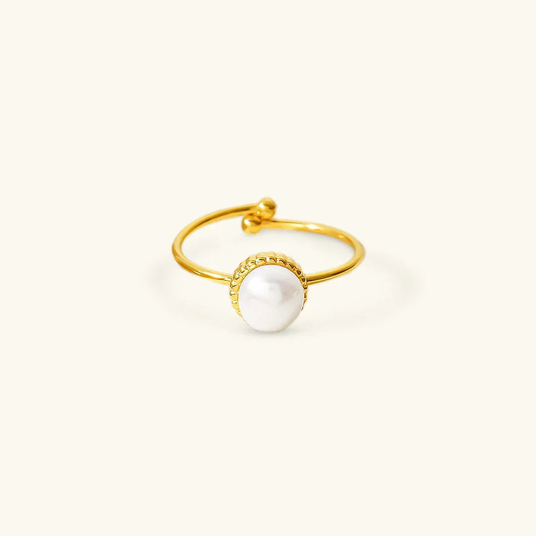 [VA]Solis Gold Pearl Ring