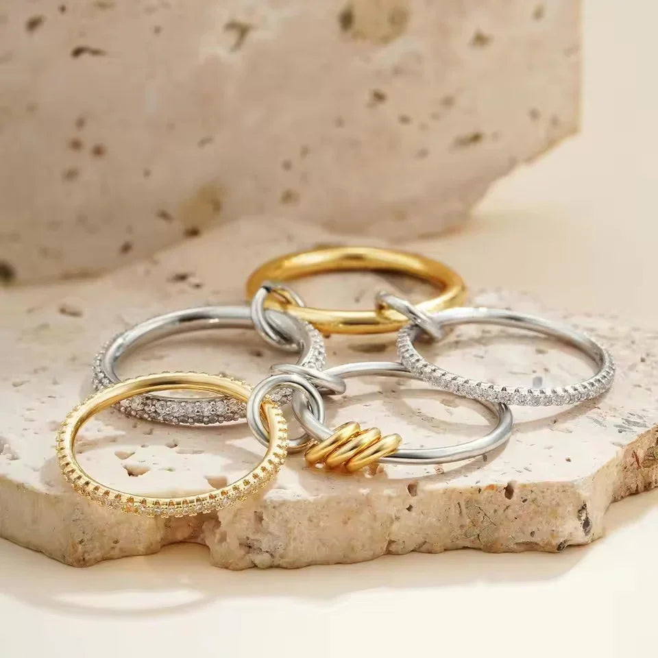 [VA]Collina Diamant-Stapelring