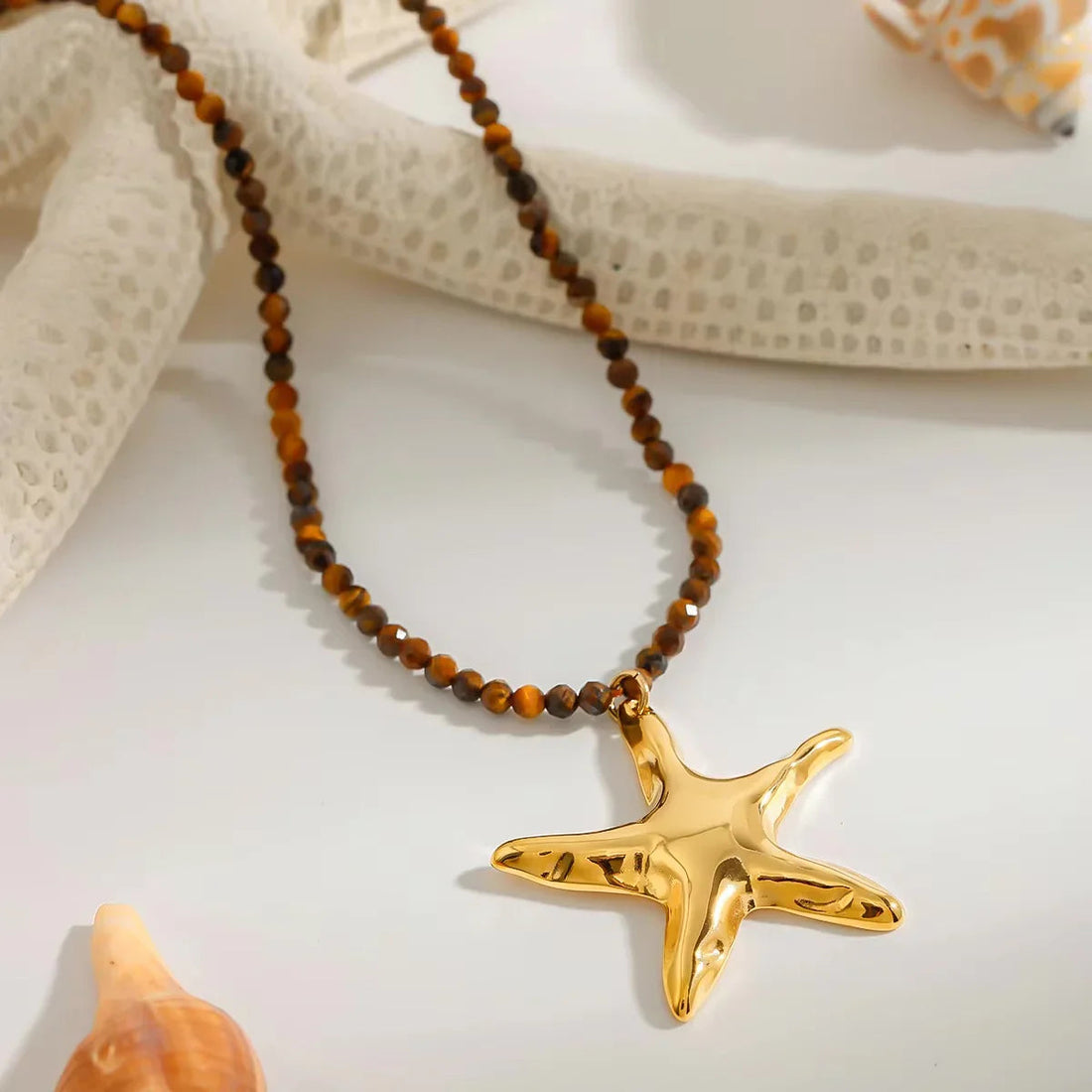 [VA]Umi Gold Starfish Pendant