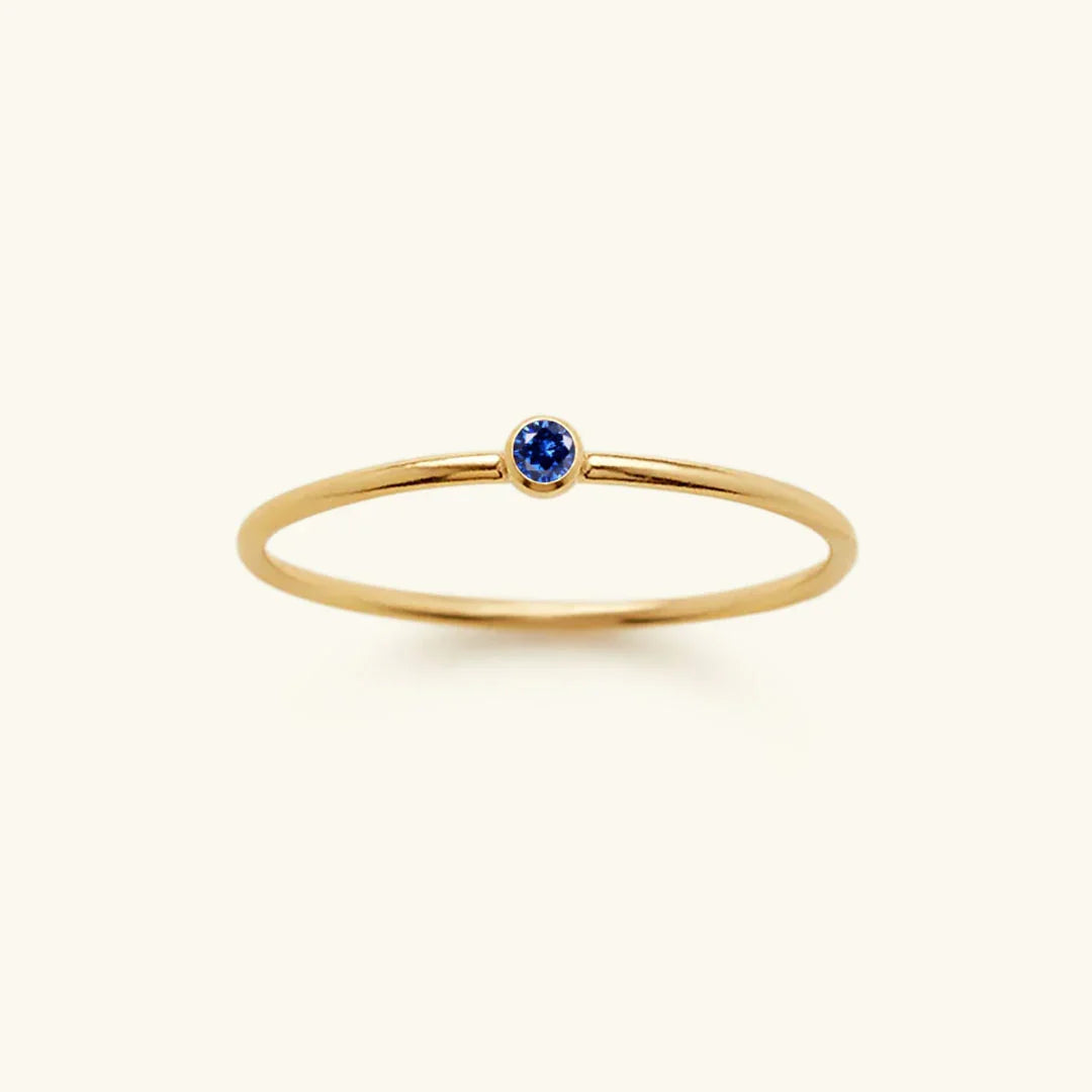 [VA]Amelia Birthstone Stacker Ring