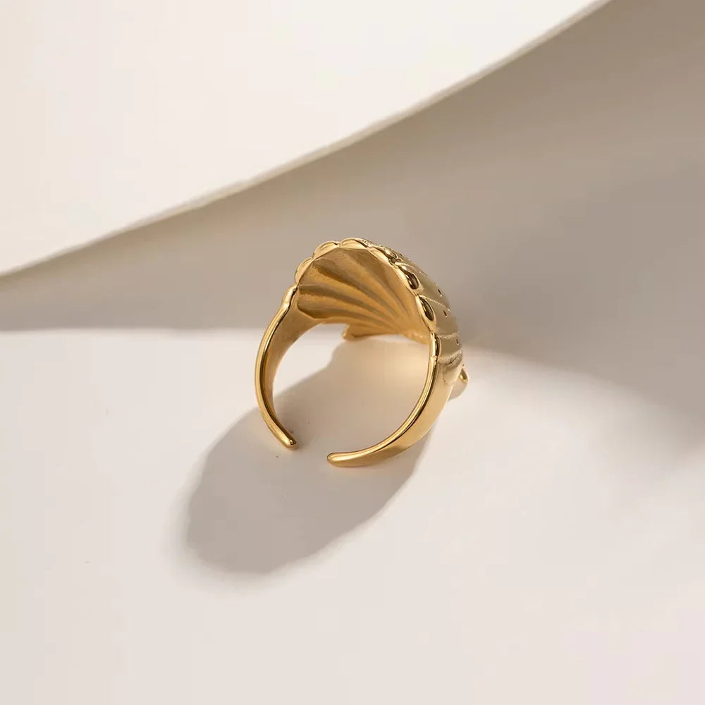 [VA]Aloha Gold Seashell Ring