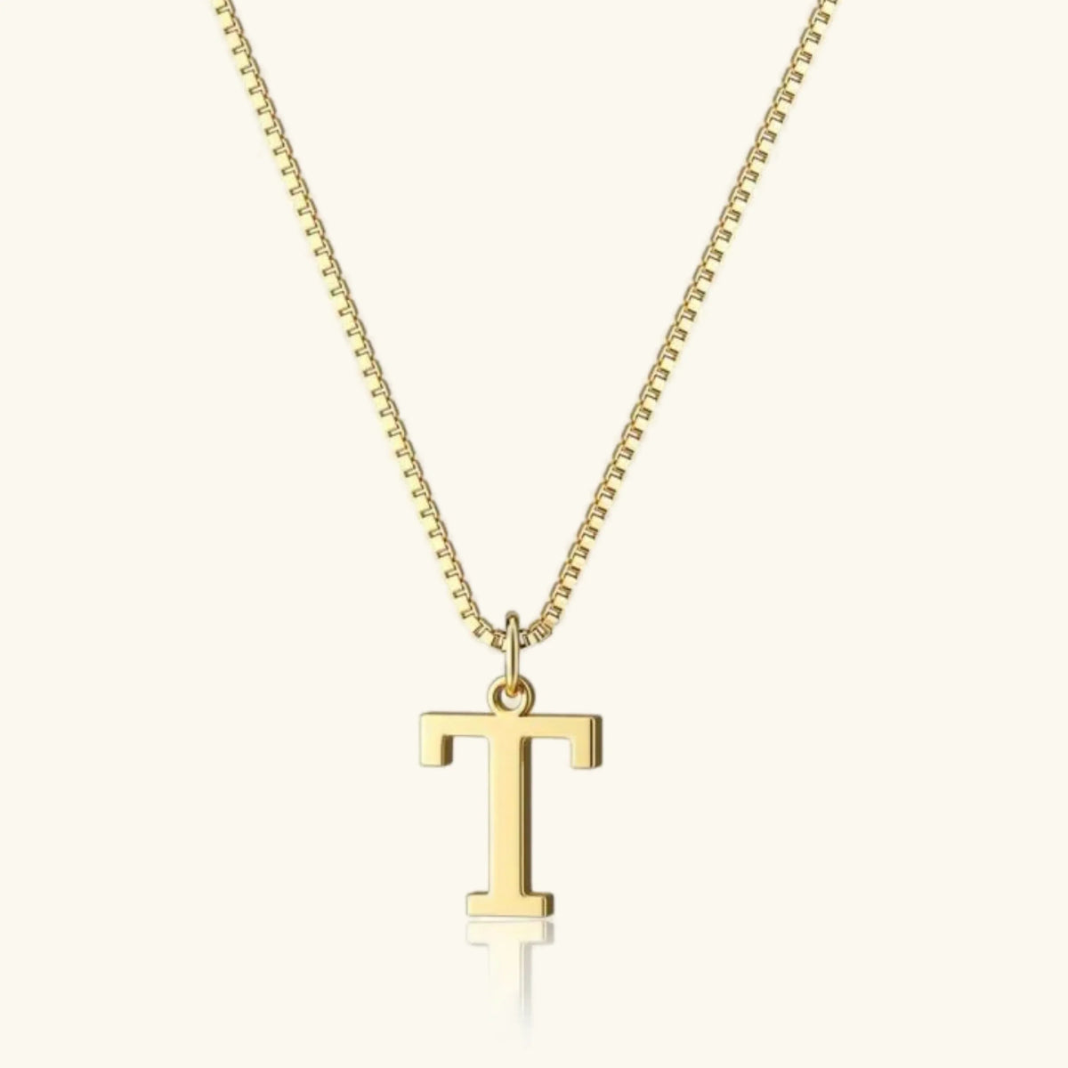 [VA]Therese Initialen-Halskette in Gold