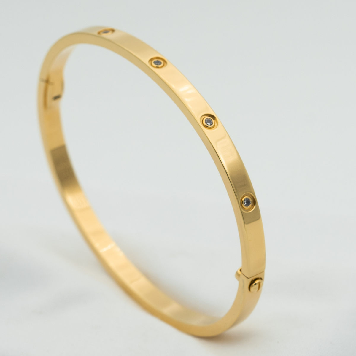 [VA]ラブブレスレット 3.65mm 10ダイヤモンド